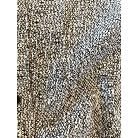 Jos A Bank Reserve  brown patterned dress shirt Large - Picture 4 of 10